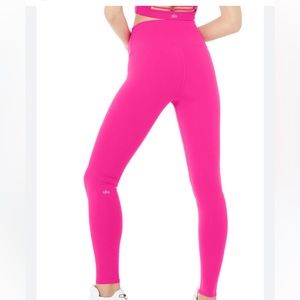Alo Yoga Hot Pink Airbrush Leggings